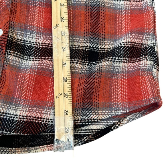 BRIXTON Bowery Stretch Long Sleeve X Flannel Medium - Picture 5 of 9